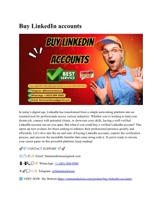 15 Trusted Websites for Buying LinkedIn Accounts Easily