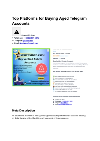 Top Platforms for Buying Aged Telegram Accounts (1)