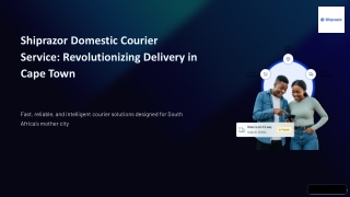 Trusted Domestic Courier Service in Cape Town for Businesses