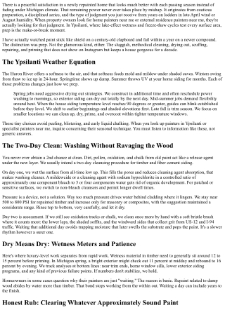 Outside Painters in Ypsilanti: Prep Tips That Make Paint Last