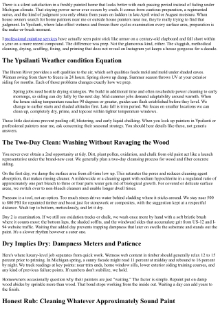 Exterior Painters in Ypsilanti: Prep Tips That Make Paint Last