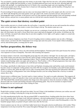 Professional Painters Near Me: Prevent These Usual Paint Mistakes