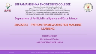 Unit I- Introduction to Python Concepts