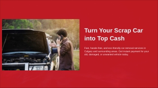 Junk Car Calgary Understanding Professional Junk Car Services