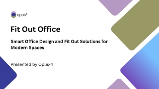 Smart Office Design and Fit Out Solutions for Modern Spaces