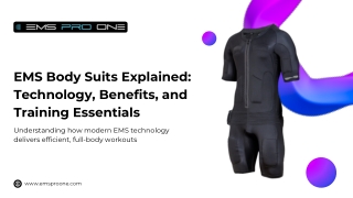 EMS Body Suits Explained Technology, Benefits, and Training Essentials