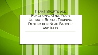Your Ultimate Boxing Training Destination Near Bacoor and Imus
