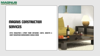 Magnus Construction Services Provides Expert Drywall Installation