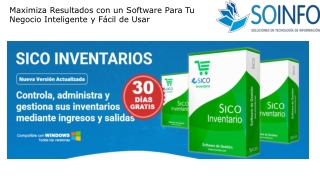 Maximiza Resultados con un Software Para Tu Negocio Inteligente y Fácil de Usar