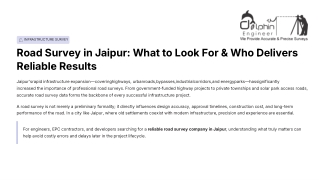 Road Survey