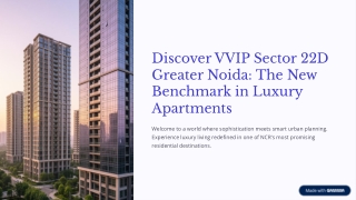 VVIP Sector 22D Yamuna Expressway In Greater Noida Ebrochure