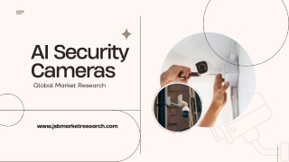 How AI & Cloud Are Transforming Security Cameras  Global Market Research