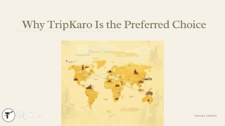 Why TripKaro Is the Preferred Choice for Global Travel Planning
