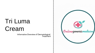 Get Tri Luma Cream Hydroquinone Combination – Online Generic Medicine