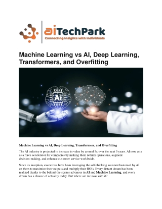Machine Learning vs AI what is the real difference in practice
