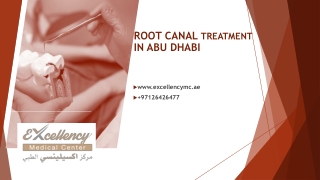 ROOT CANAL TREATMENT IN ABU DHABI