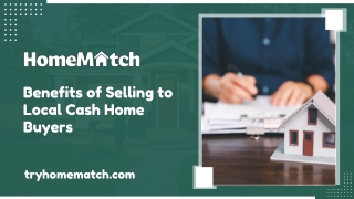 Why Local Cash Buyers Are a Smart Choice for Home Sellers