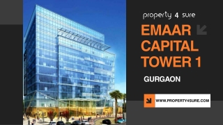 Commercial Space for Rent in Emaar Capital Tower 1 Gurgaon
