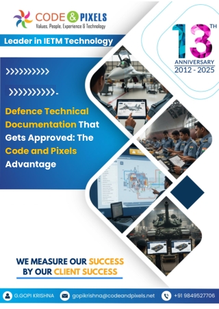 Defence Technical Documentation That Gets Approved - The Code and Pixels Advantage