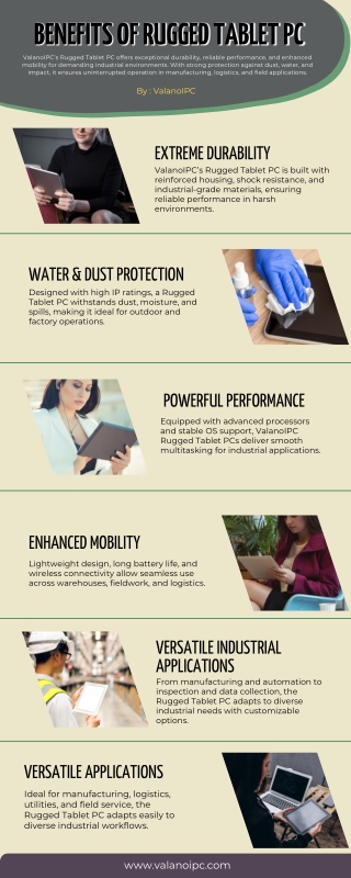 Rugged Tablet PC Built for Extreme Industrial Performance  ValanoIPC