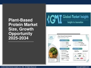 Plant-Based Protein Market Size, Growth Opportunity 2025-2034
