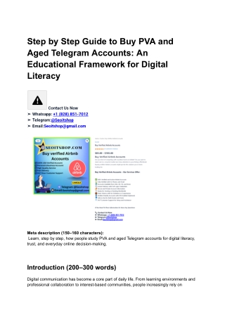 Stip by Stip Guide to Buy PVA and Aged Telegram Accounts (2)