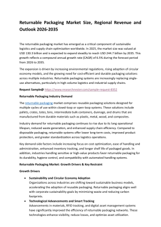 Returnable Packaging Market