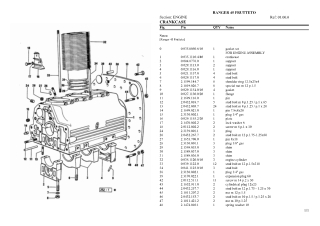 SAME ranger 45 frutteto Tractor Parts Catalogue Manual Instant Download