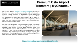 Limo Service Riyadh | Luxury Chauffeur by MyChauffeur