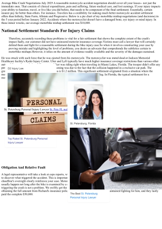 Just How Much Are Most Bike Accident Negotiations?