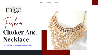 Pearl Necklaces & Chokers | 18kt Gold Plated Jewelry - The House of Migo