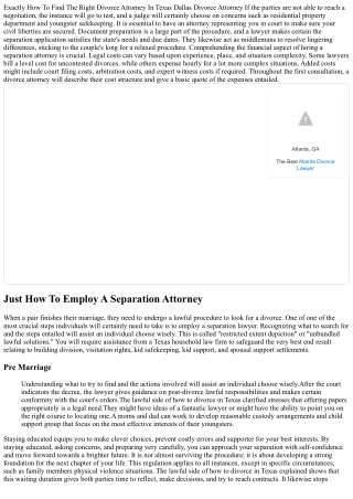 Exactly How To Hire The Ideal Divorce Attorney Avoid Usual Blunders