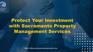 Protect Your Investment with Sacramento Property Management Services