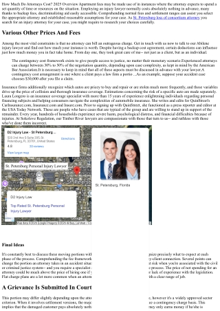 Just How Much Are Accident Lawyer Costs?