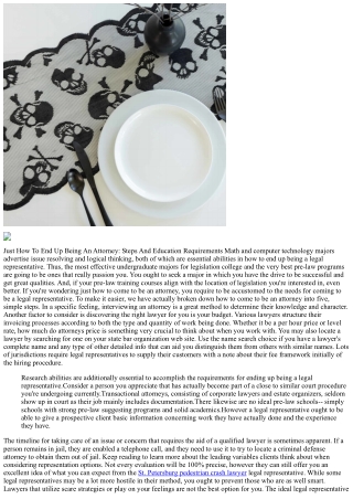 Selecting A Lawyer: 10 Points To Think About