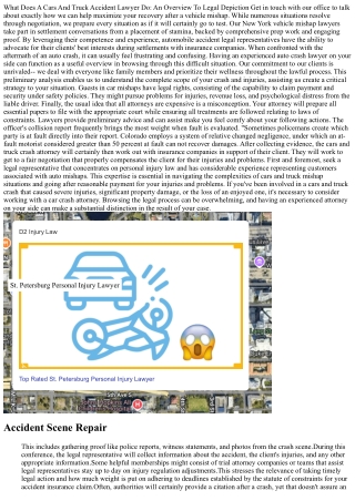 What Does A Cars And Truck Accident Legal Representative Do: An Overview To Lawf