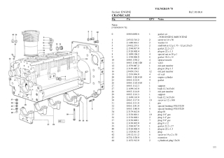 SAME vigneron 75 Tractor Parts Catalogue Manual Instant Download