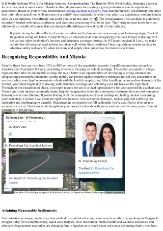 When To Get An Attorney After A Cars And Truck Crash O'connor Acciani & Levy