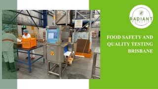 Product inspection in Sydney