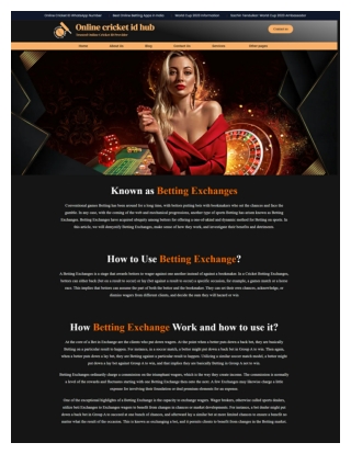 What Is a Betting Exchange?