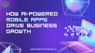 AI-Powered Mobile Apps Driving Business Growth