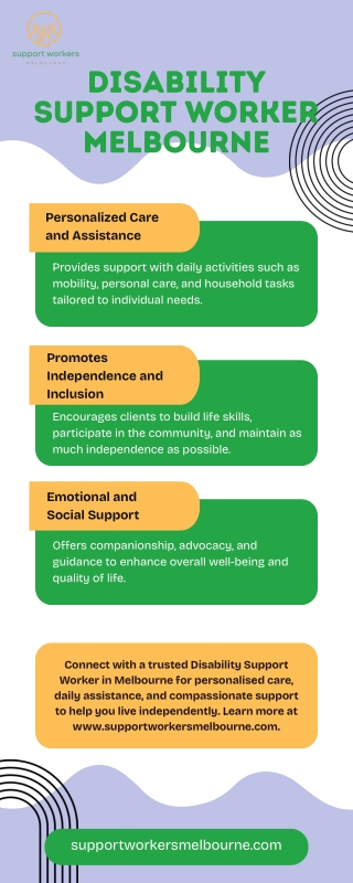 Disability Support Worker Melbourne - supportworkersmelbourne.com