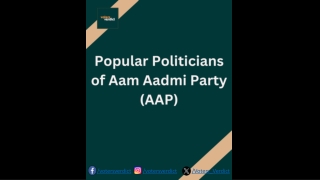 Popular Polticians of Aam Aadmi Party (AAP)- votersverdict.com