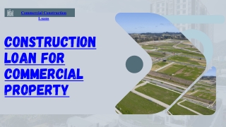 Get Your Construction Finance Loan in Australia with Commercial Construction Loans – Apply Today for Fast, Reliable Proj