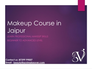 Start Your Beauty Career with Makeup Artist Course in Jaipur