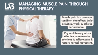 Managing Muscle Pain Through Physical Therapy