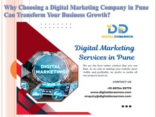 Why Choosing a Digital Marketing Company in Pune Can Transform Your Business Growth