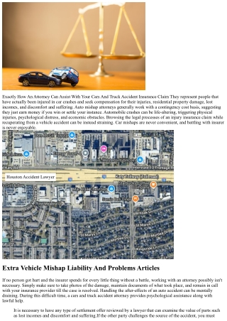 Expert Help For Cars And Truck Accident Cases: The Duty Of Your Lawyer