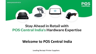 Smart, Fast & EfficientReceipt Printing Solutions