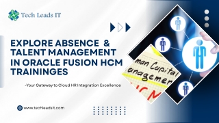 Fusion HCM Cloud Online Training